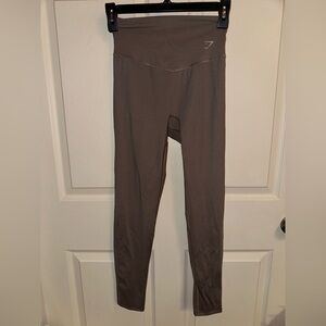 Gymshark women’s Taupe high waist Leggings S gym activewear athleisure